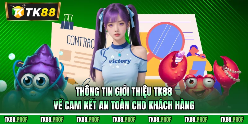 Thông tin giới thiệu TK88 về cam kết an toàn cho khách hàng